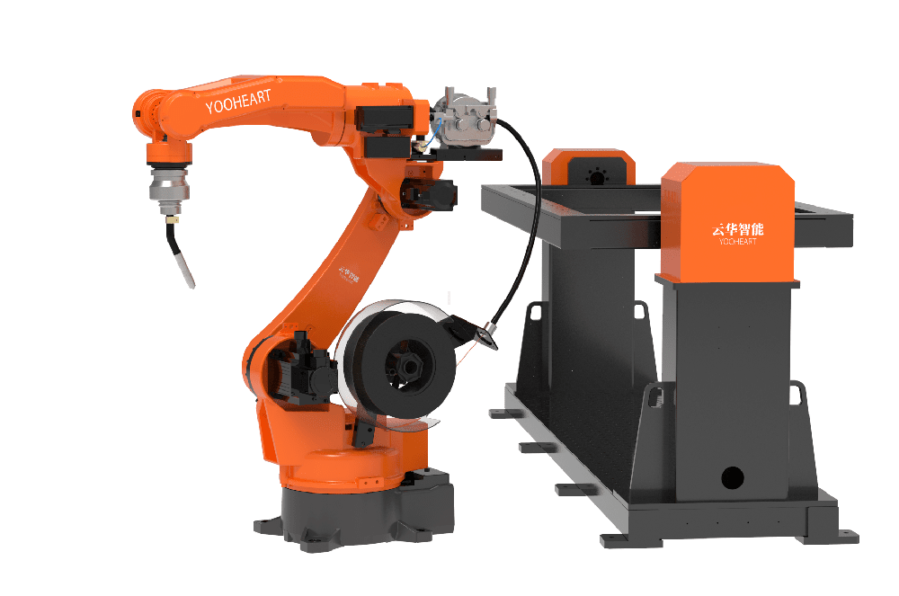 8 Axis Robotic Welding Workstation