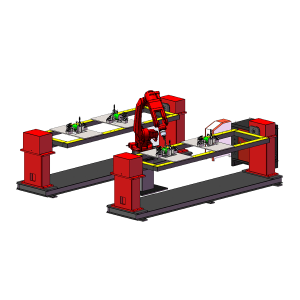 robotic welding solution layout