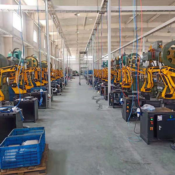 robot automatical stamping manufacturing line